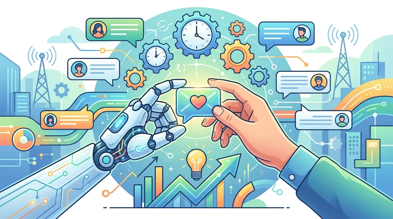 Mensagem automática para clientes: aumentando a eficiência sem perder a personalização