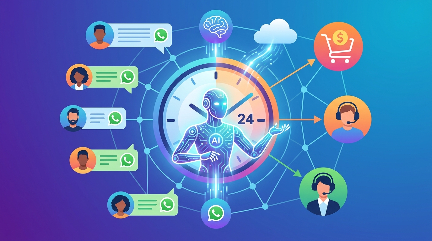 Agente virtual: o funcionário digital que trabalha 24h para seu atendimento e vendas
