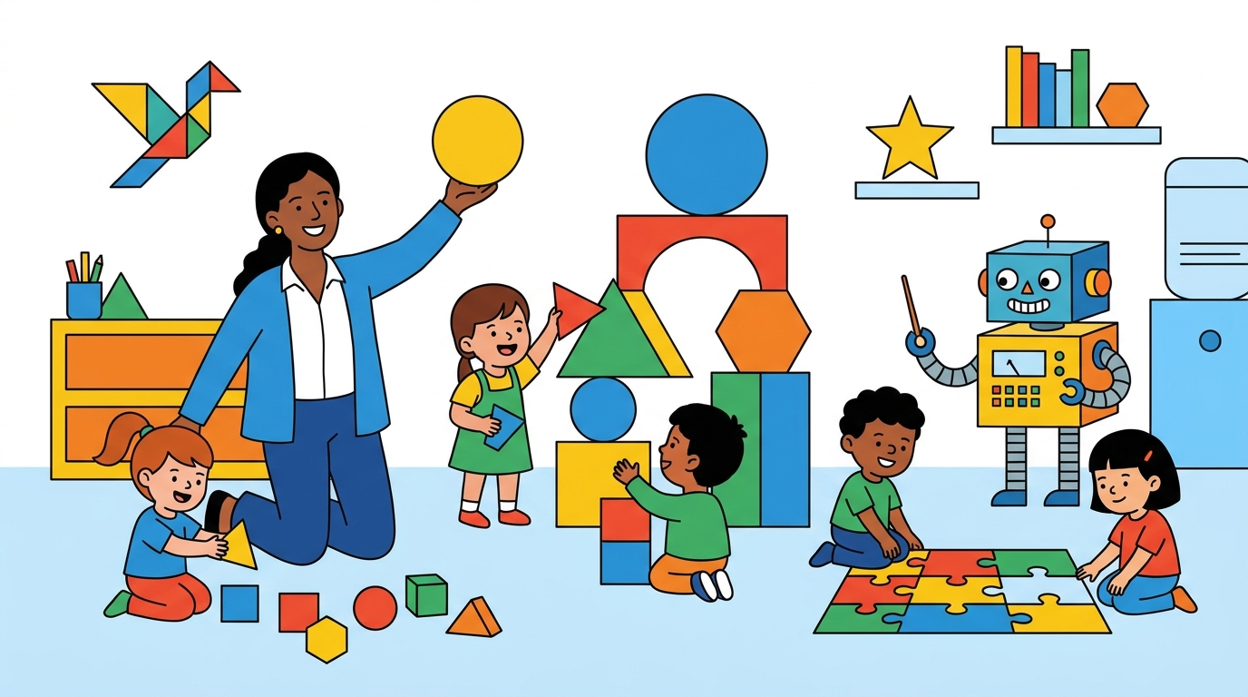 Figuras geométricas: como ensinar e explorar formas desde cedo na educação básica