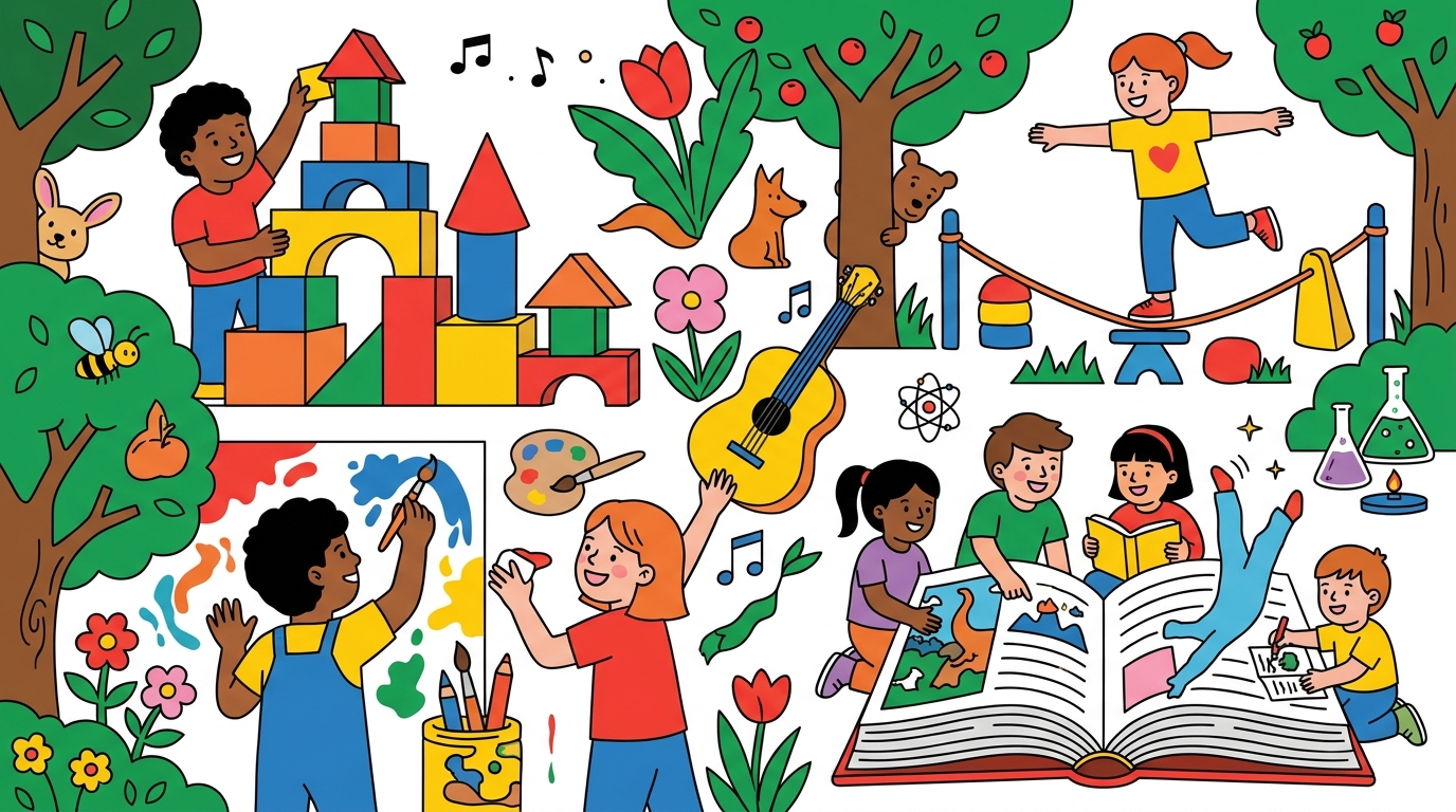 Atividades educação infantil: propostas criativas para o desenvolvimento global das crianças